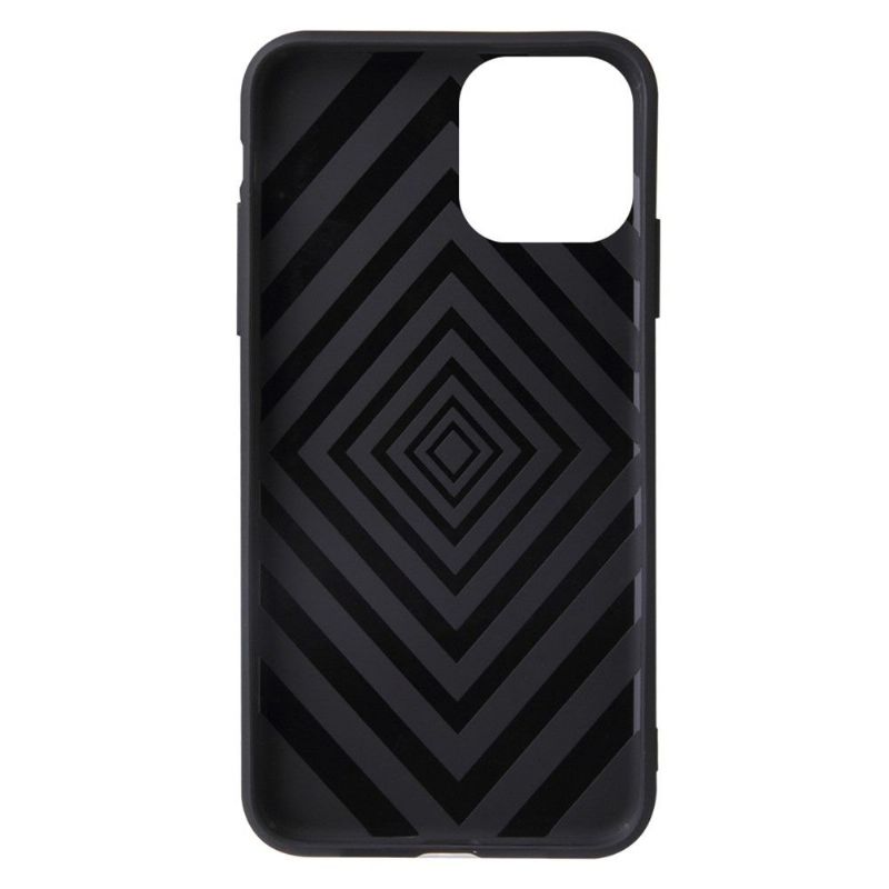 Coque iPhone 13 mini effet mat avec support au dos