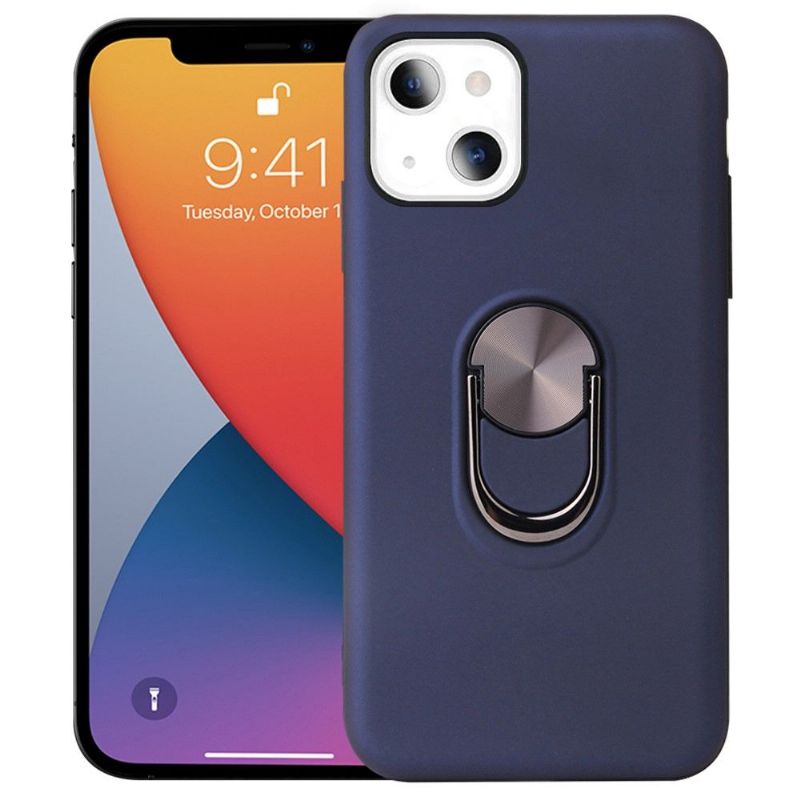 Coque iPhone 13 mini effet mat avec support au dos