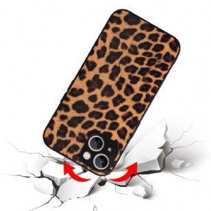 Coque iPhone 13 mini motif léopard