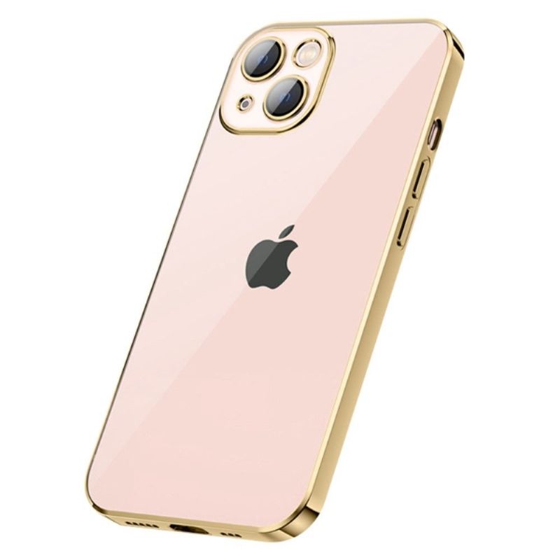 Coque iPhone 13 mini silicone glossy transparent