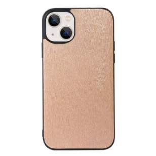 Coque iPhone 13 mini Simili Cuir Effet Écorce