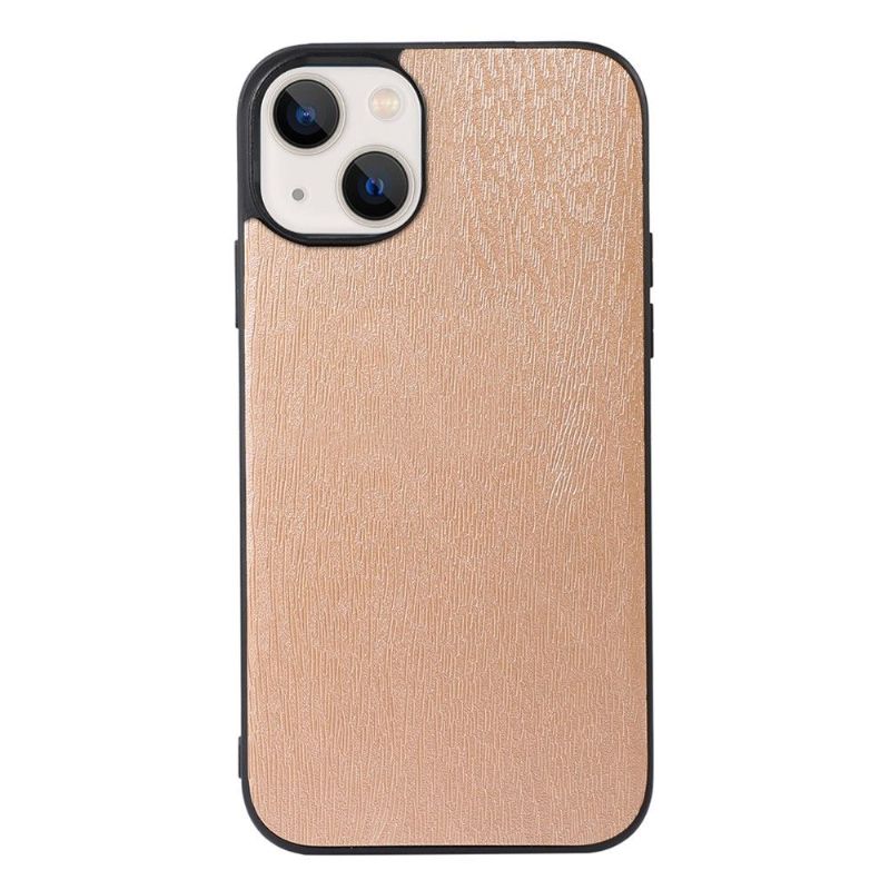 Coque iPhone 13 mini Simili Cuir Effet Écorce