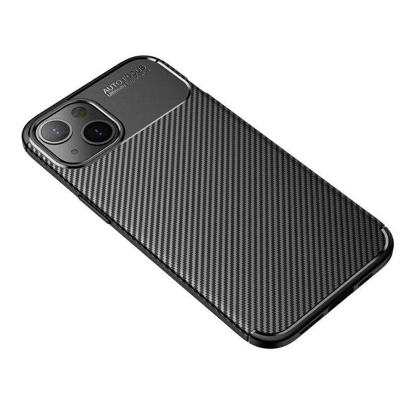 Coque iPhone 13 mini style fibre de carbone