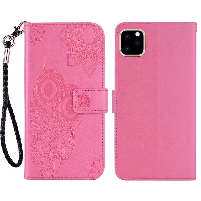 Housse iPhone 13 mini Hibou en relief