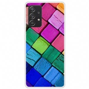 Coque Samsung Galaxy A33 5G Blocs Colorés