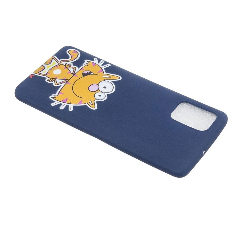 Coque Samsung Galaxy A33 5G Chat Cartoon à Lanière