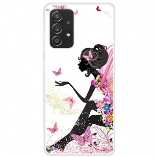 Coque Samsung Galaxy A33 5G Femme Papillon