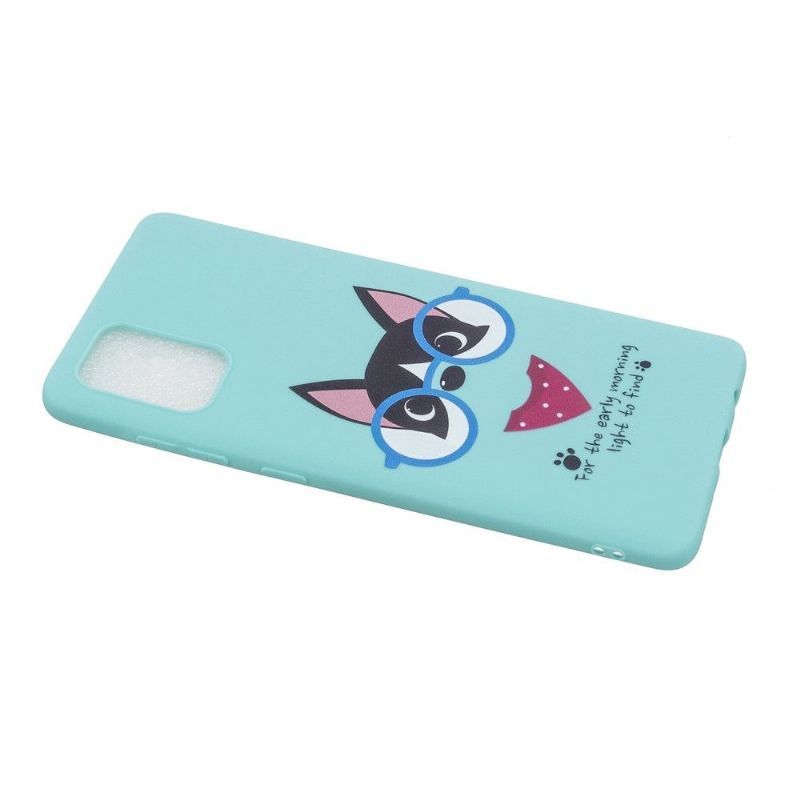 Coque Samsung Galaxy A33 5G illustration chien à lanière