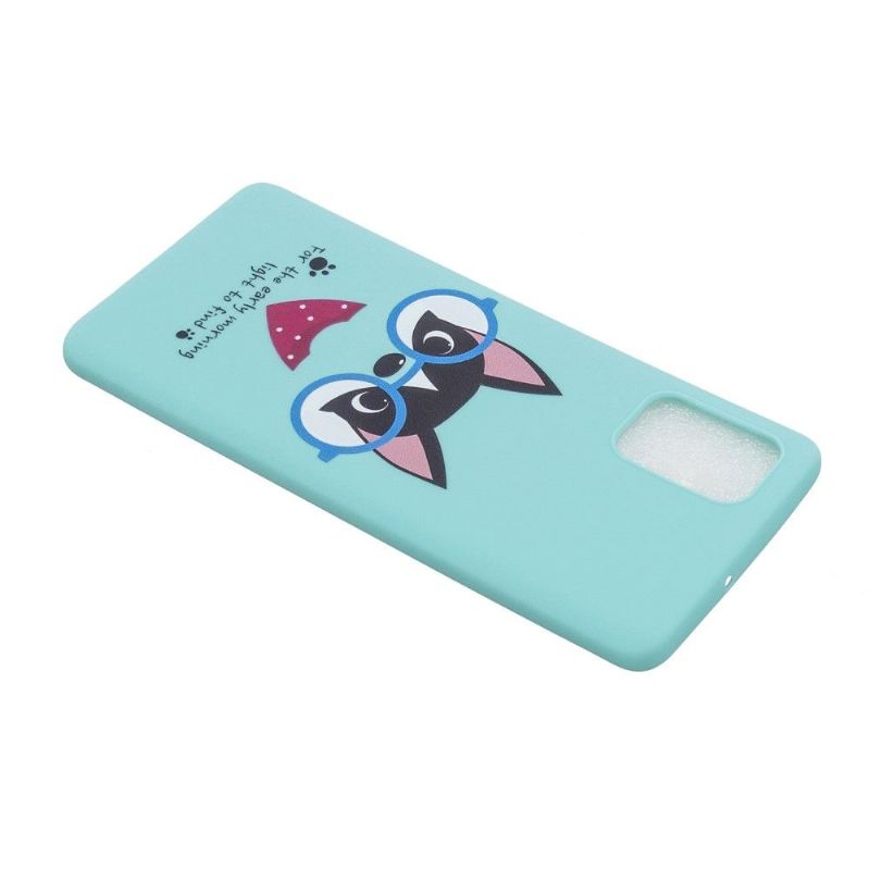 Coque Samsung Galaxy A33 5G illustration chien à lanière