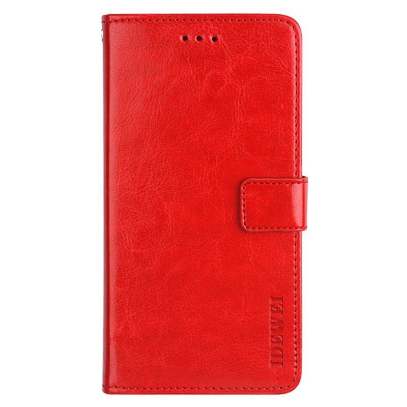 Housse Samsung Galaxy A33 5G IDEWEI Folio Effet Cuir