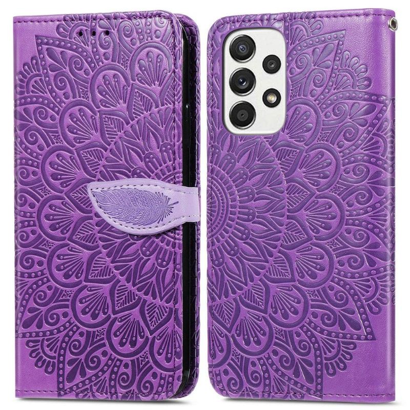 Housse Samsung Galaxy A33 5G Mandala Leaf