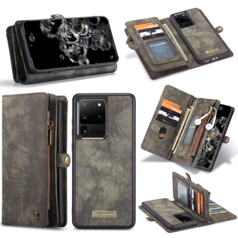 CASEME - Housse et Coque magnétique 2 en 1 pour Samsung Galaxy S20 Ultra