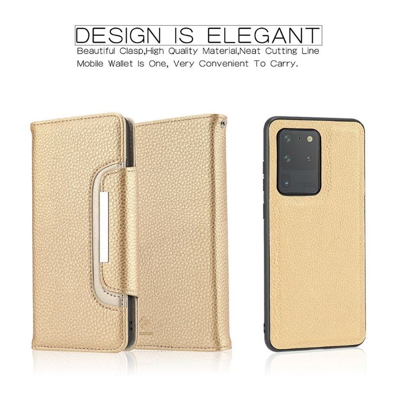 Housse et coque 2 en 1 pour Samsung Galaxy S20 Ultra