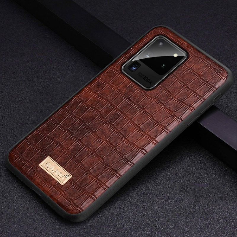 SULADA - Coque Samsung Galaxy S20 Ultra effet croco