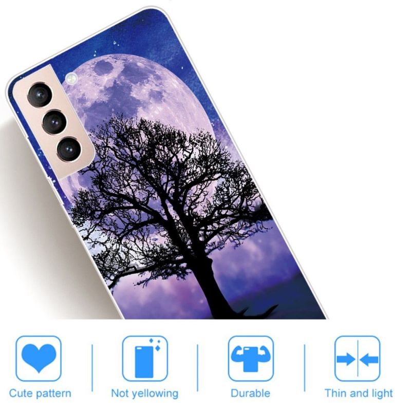 Coque Samsung Galaxy S22 5G L'arbre sous la lune