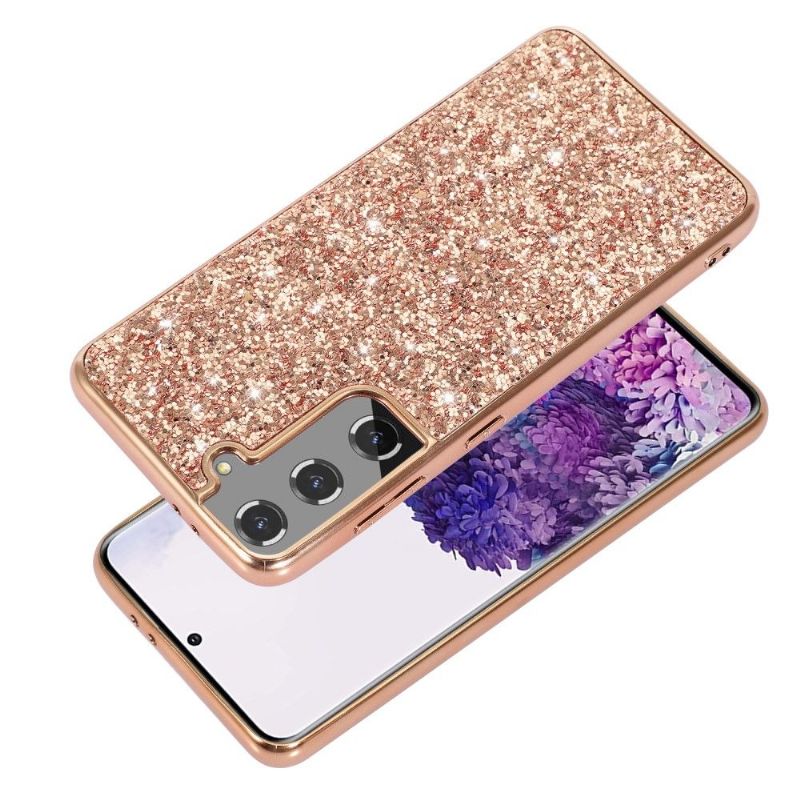 Coque Samsung Galaxy S22 5G Paillettes Glamour