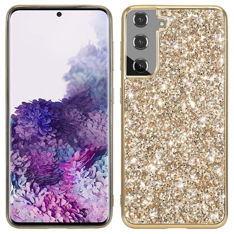 Coque Samsung Galaxy S22 5G Paillettes Glamour