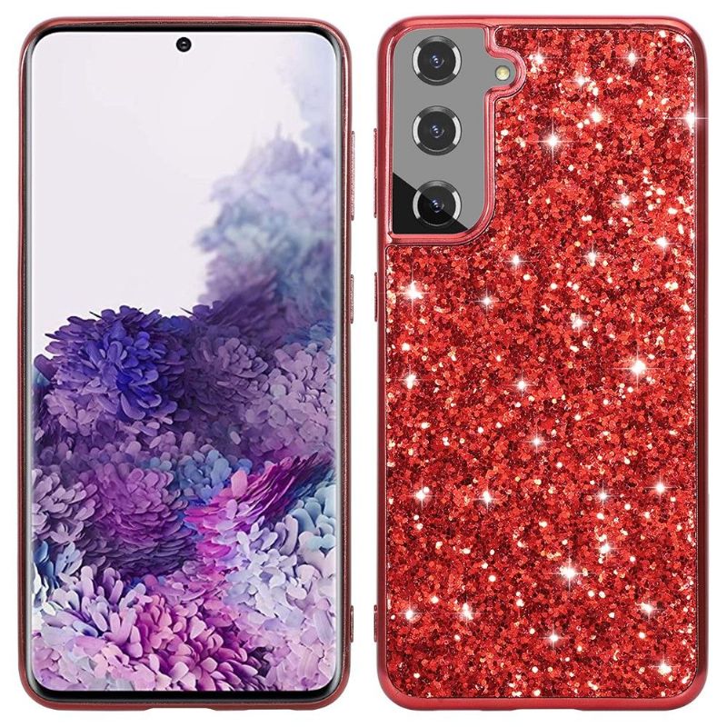 Coque Samsung Galaxy S22 5G Paillettes Glamour