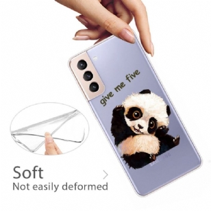 Coque Samsung Galaxy S22 5G Panda "Give me five"