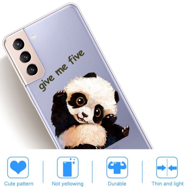 Coque Samsung Galaxy S22 5G Panda "Give me five"