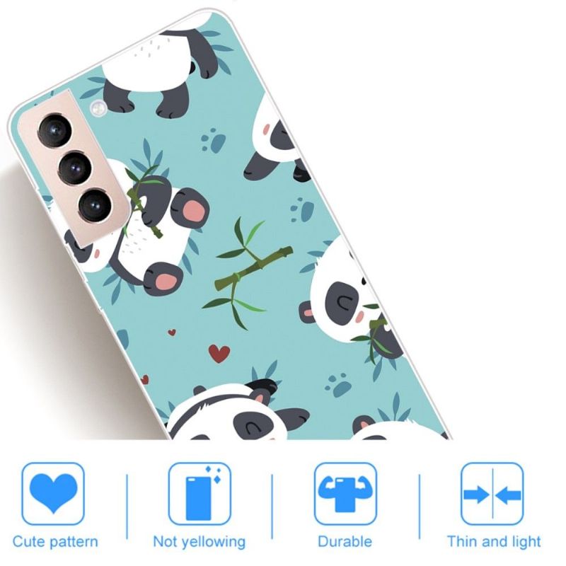 Coque Samsung Galaxy S22 5G Pandas