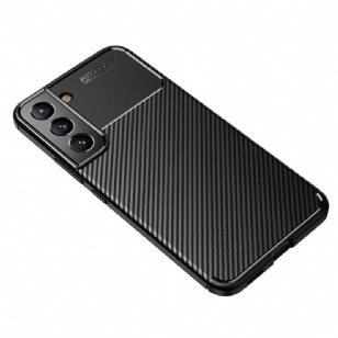 Coque Samsung Galaxy S22 5G style fibre de carbone