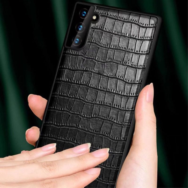 Coque Samsung Galaxy S22 5G SULADA Croco Effet Cuir