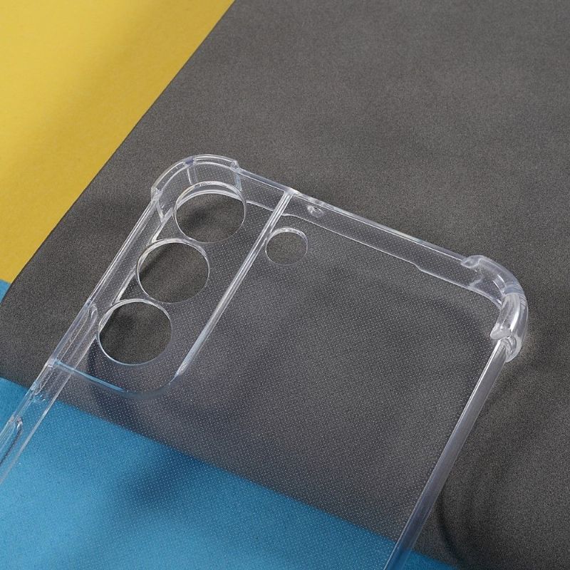 Coque Samsung Galaxy S22 5G transparente angles renforcés