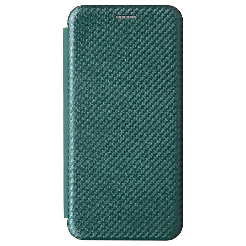 Housse Samsung Galaxy S22 5G simili cuir fibre de carbone