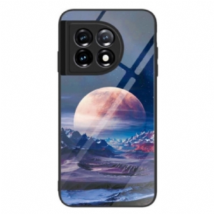 Coque OnePlus 11 5G Verre Trempé Lune de L'Espace