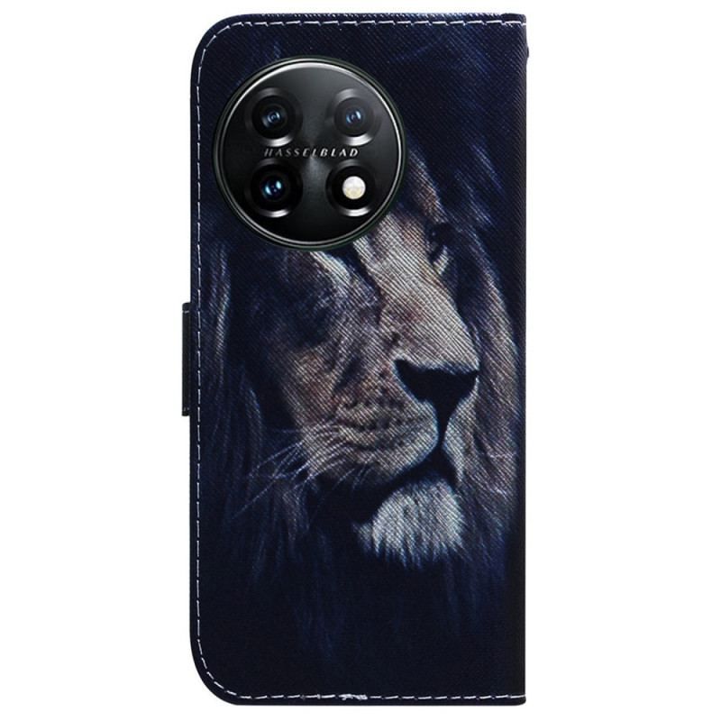 Housse OnePlus 11 5G Dreaming Lion