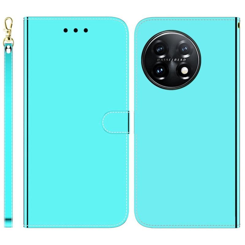 Housse OnePlus 11 5G Miroir et Lanière