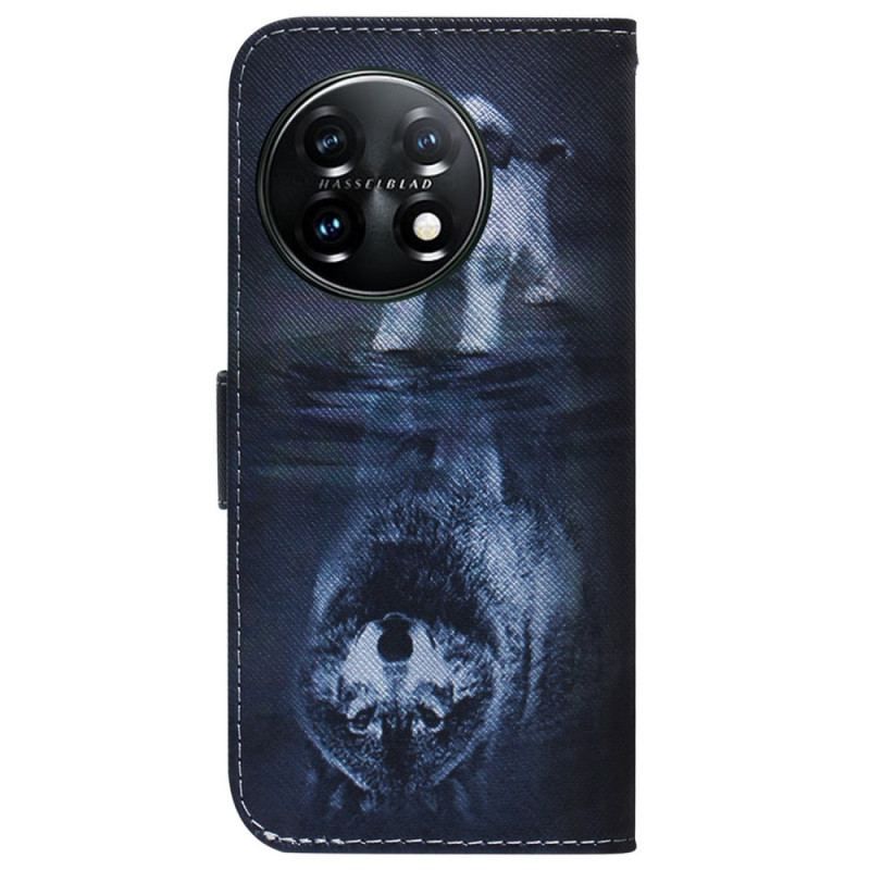 Housse OnePlus 11 5G Reflet de Chien