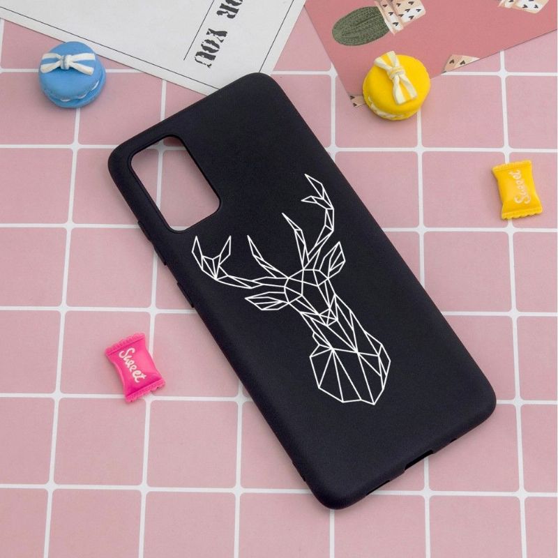 Coque Samsung Galaxy A71 Cerf Origami