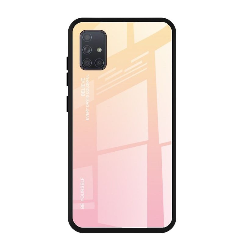 Coque Samsung Galaxy A71 dégradé de couleurs