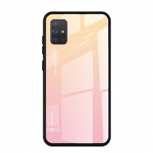 Coque Samsung Galaxy A71 dégradé de couleurs