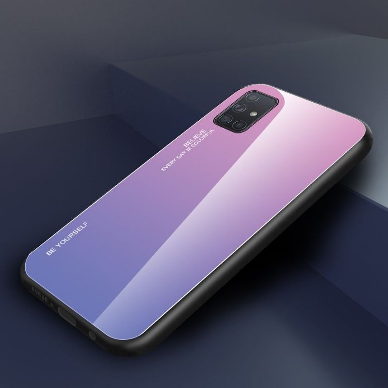 Coque Samsung Galaxy A71 dégradé de couleurs