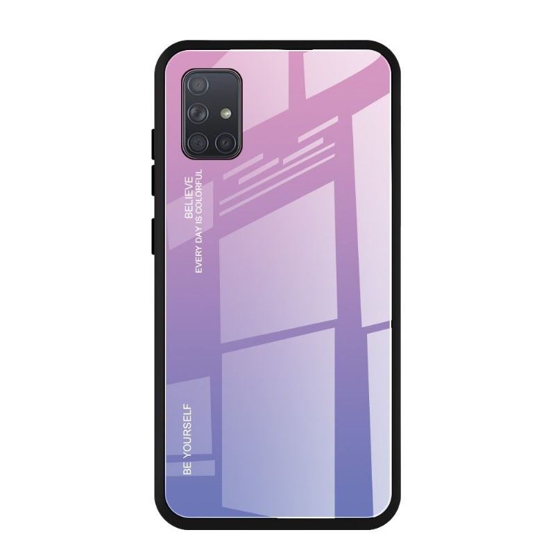 Coque Samsung Galaxy A71 dégradé de couleurs