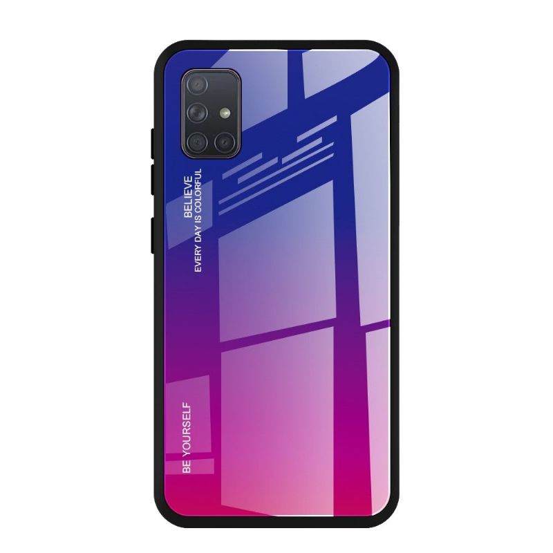 Coque Samsung Galaxy A71 dégradé de couleurs