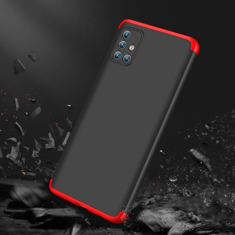 Coque Samsung Galaxy A71 détachable revêtement mat