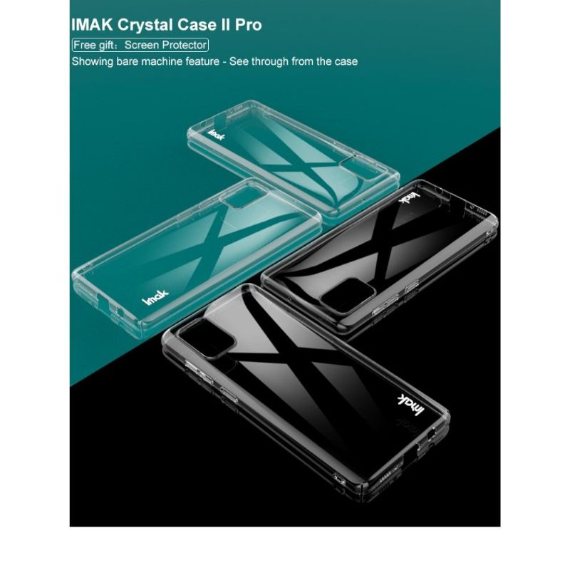 Samsung Galaxy A71 - Coque IMAK transparente + film protecteur