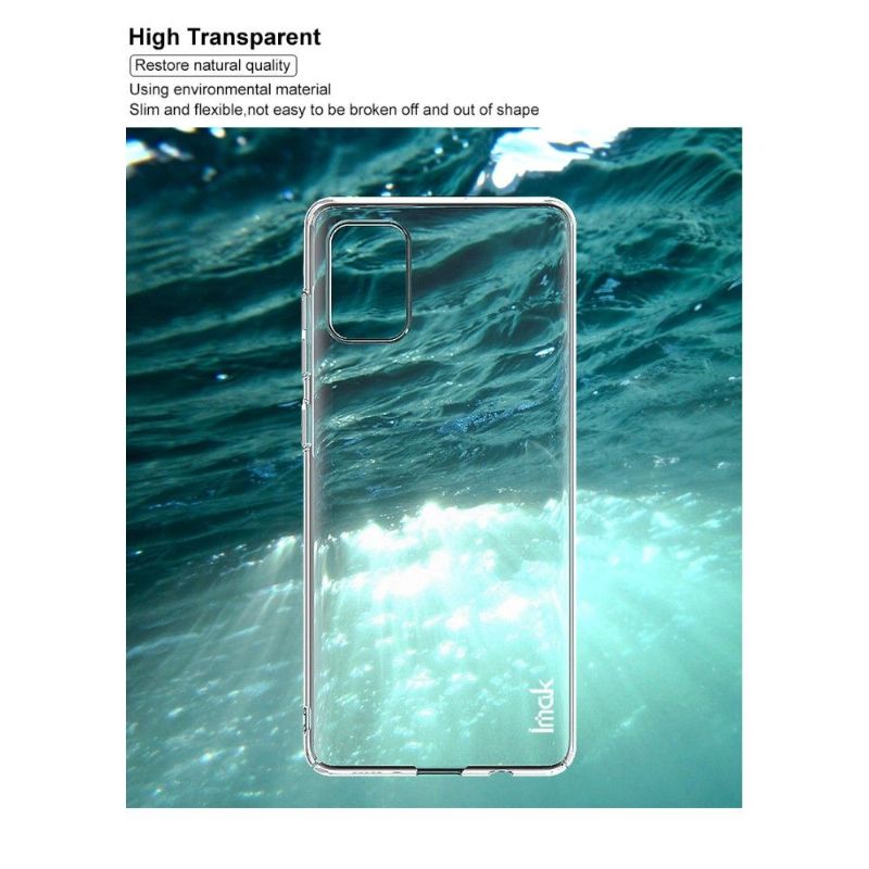 Samsung Galaxy A71 - Coque IMAK transparente + film protecteur