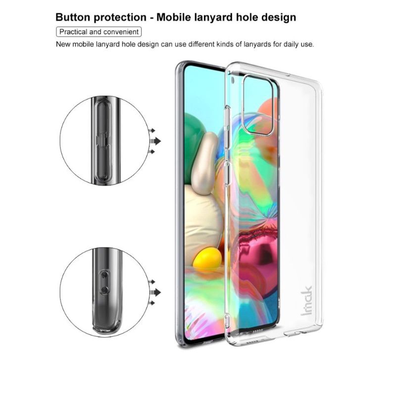 Samsung Galaxy A71 - Coque IMAK transparente + film protecteur