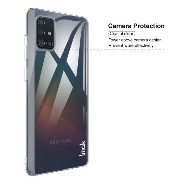 Samsung Galaxy A71 - Coque IMAK transparente + film protecteur