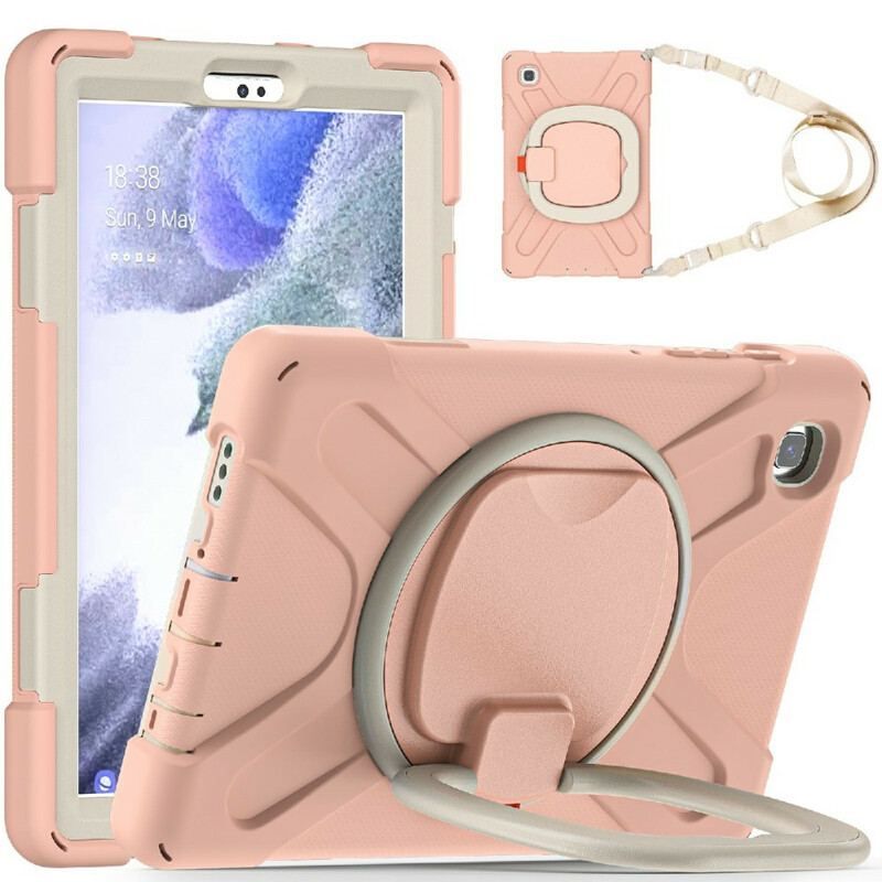 Coque Samsung Galaxy Tab A7 Lite Multi-Fonctionnelle avec Bandoulière