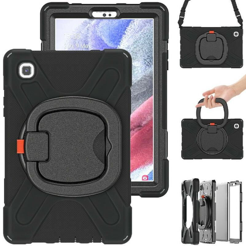 Coque Samsung Galaxy Tab A7 Lite Multi-Fonctionnelle avec Bandoulière