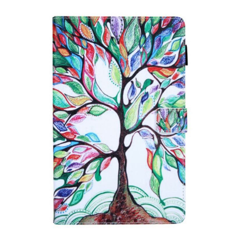 Housse Samsung Galaxy Tab A7 Arbre Multicolore