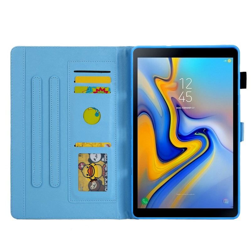 Housse Samsung Galaxy Tab A7 Arbre Multicolore