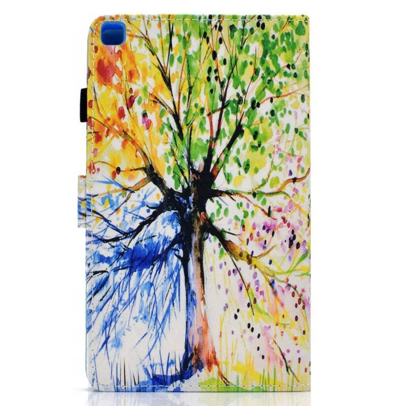 Housse Samsung Galaxy Tab A7 Lite Arbre Aquarelle