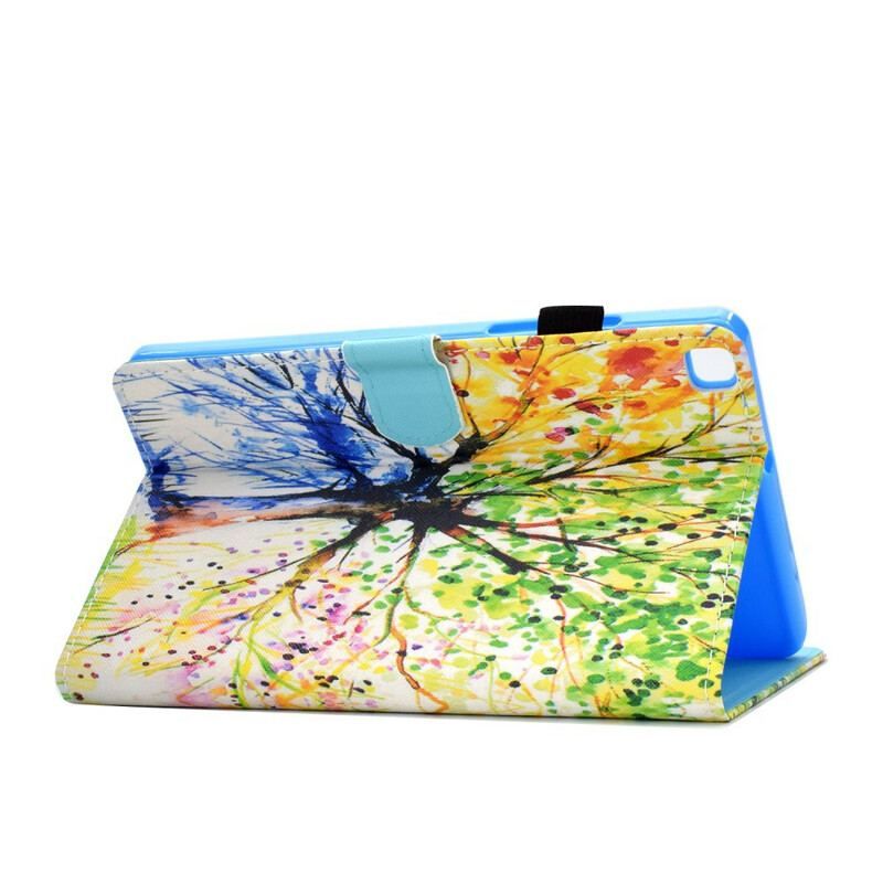 Housse Samsung Galaxy Tab A7 Lite Arbre Aquarelle